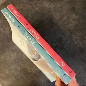 Lot of 2 cookbooks by Donna Hay: Modern classics 1 & 2